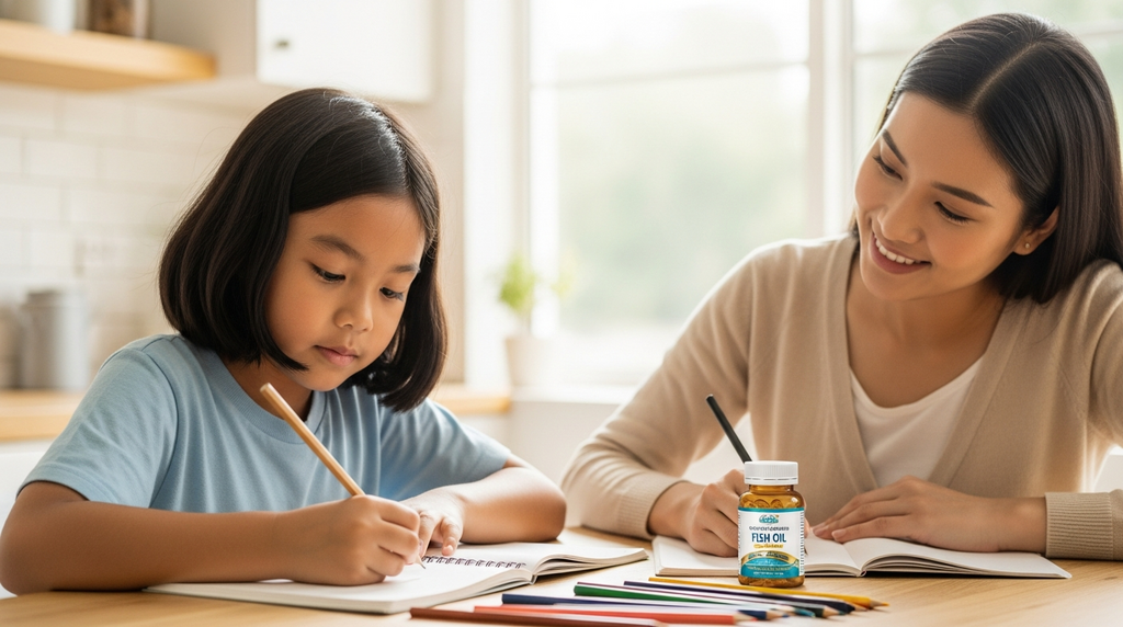 EPA幫助兒童專注與穩定情緒