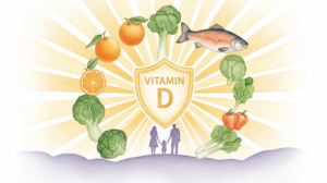 維生素D與免疫力插畫