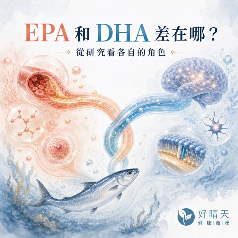 EPA 和 DHA 差在哪？從研究看各自的角色