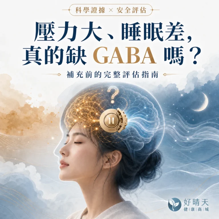 壓力大、睡不好,是不是缺 GABA?文章封面