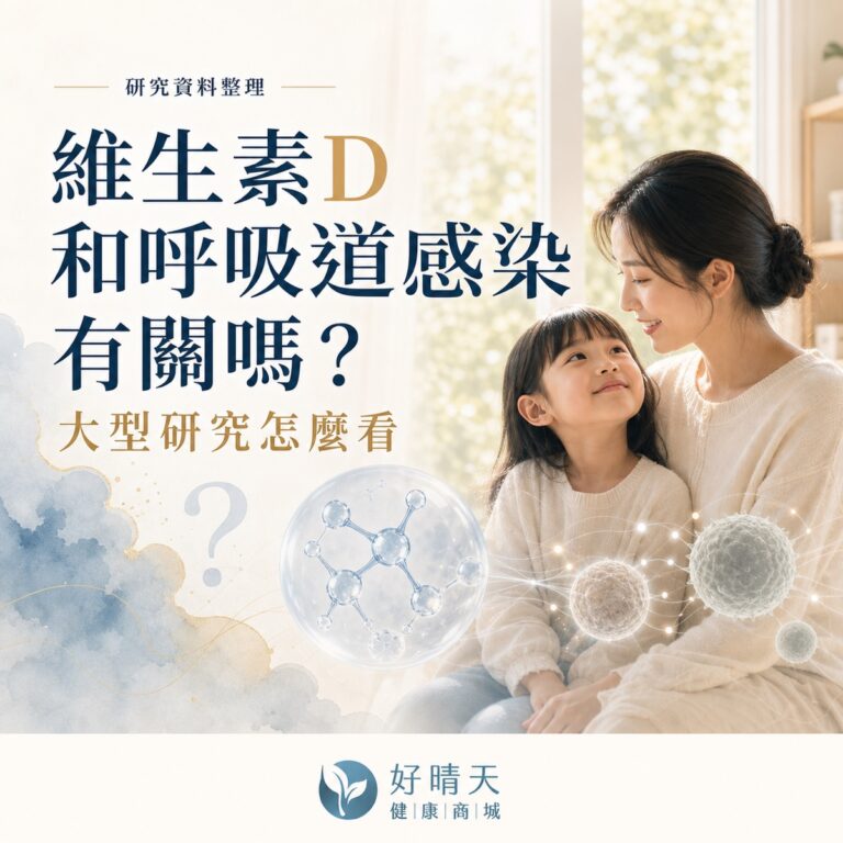 維生素 D 與呼吸道感染大型研究文章封面